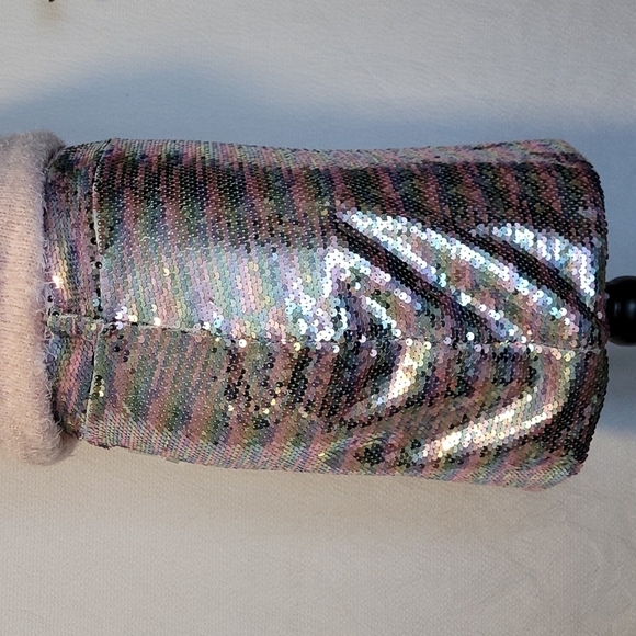 Urban Outfitters rainbow sequint Mini skirt. - Picture 6 of 10